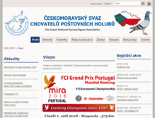 Tablet Screenshot of postovniholub.cz